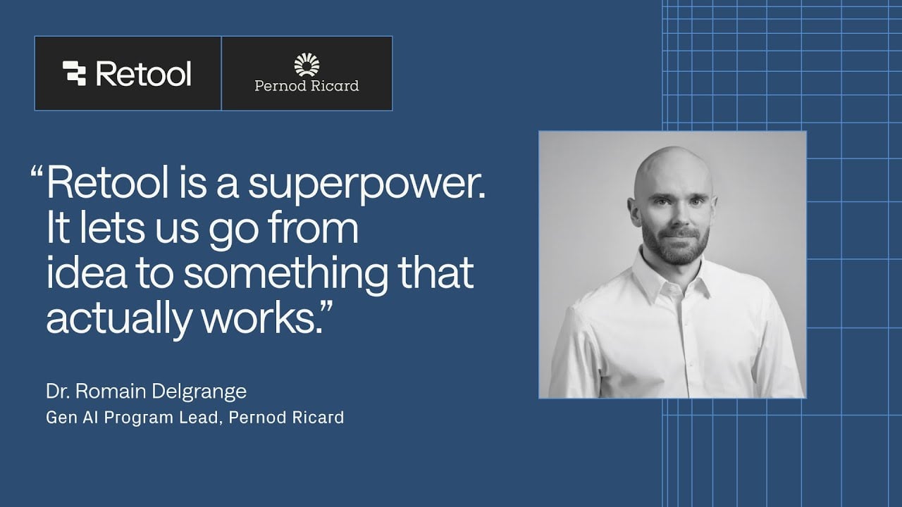 How Pernod Ricard Scales Secure Internal Tools Across 60 Countries with Retool