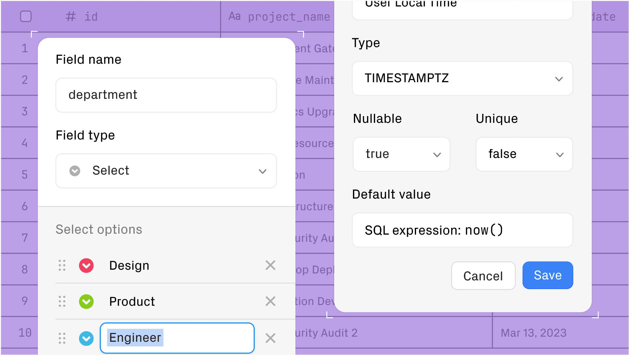 Build apps and manage data, in one place
