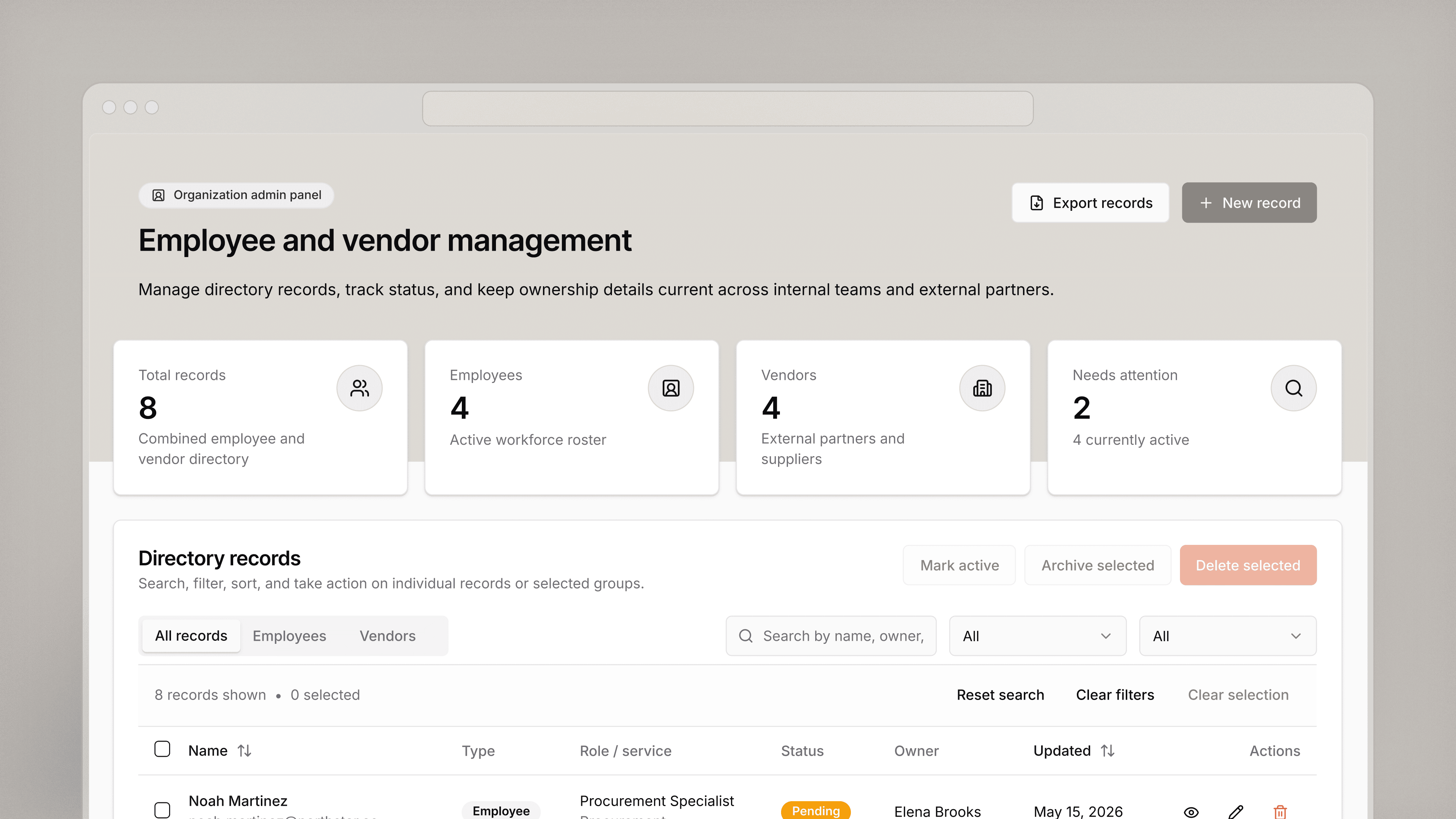 A fast and simple MongoDB manager