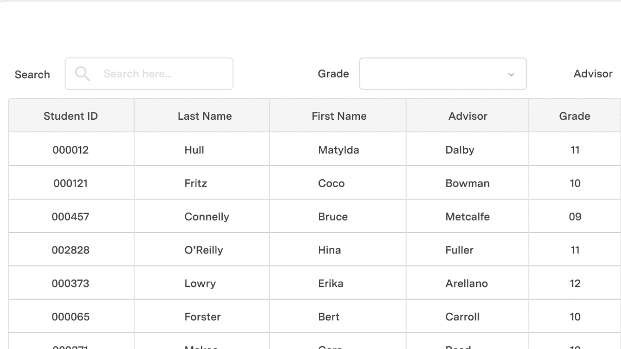 feature for Attendance tracker