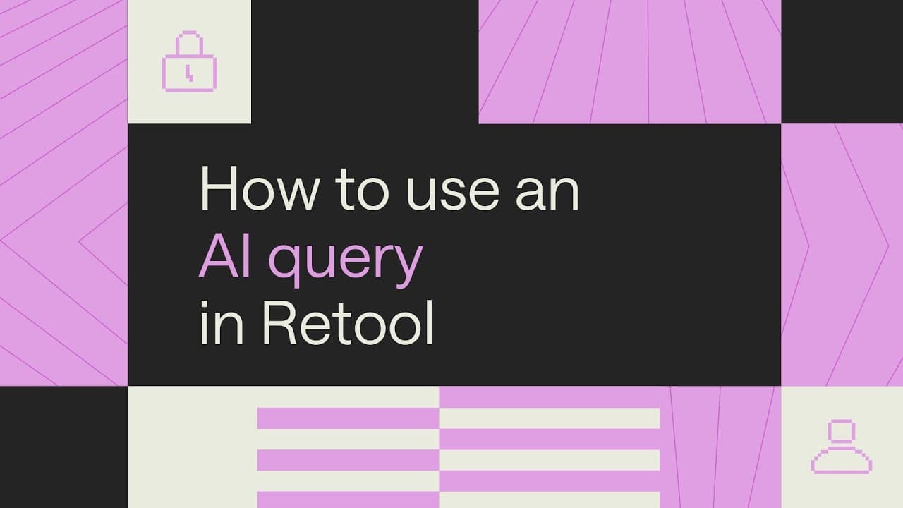 AI in Retool: How to use an AI query in Retool