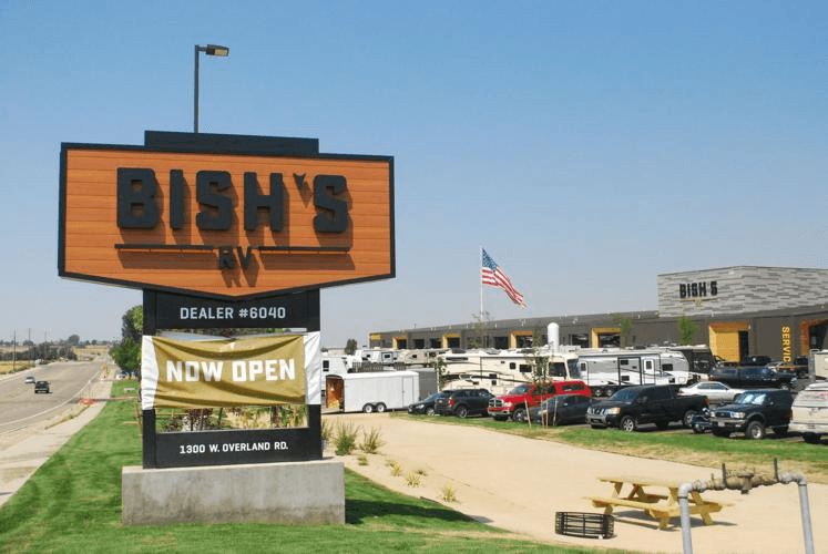 Bish's RV retail store in Meridian, Idaho