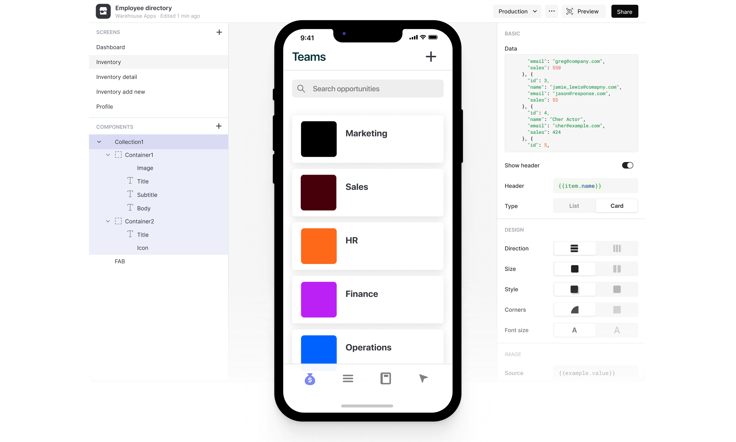 Employee Directory Mobile App