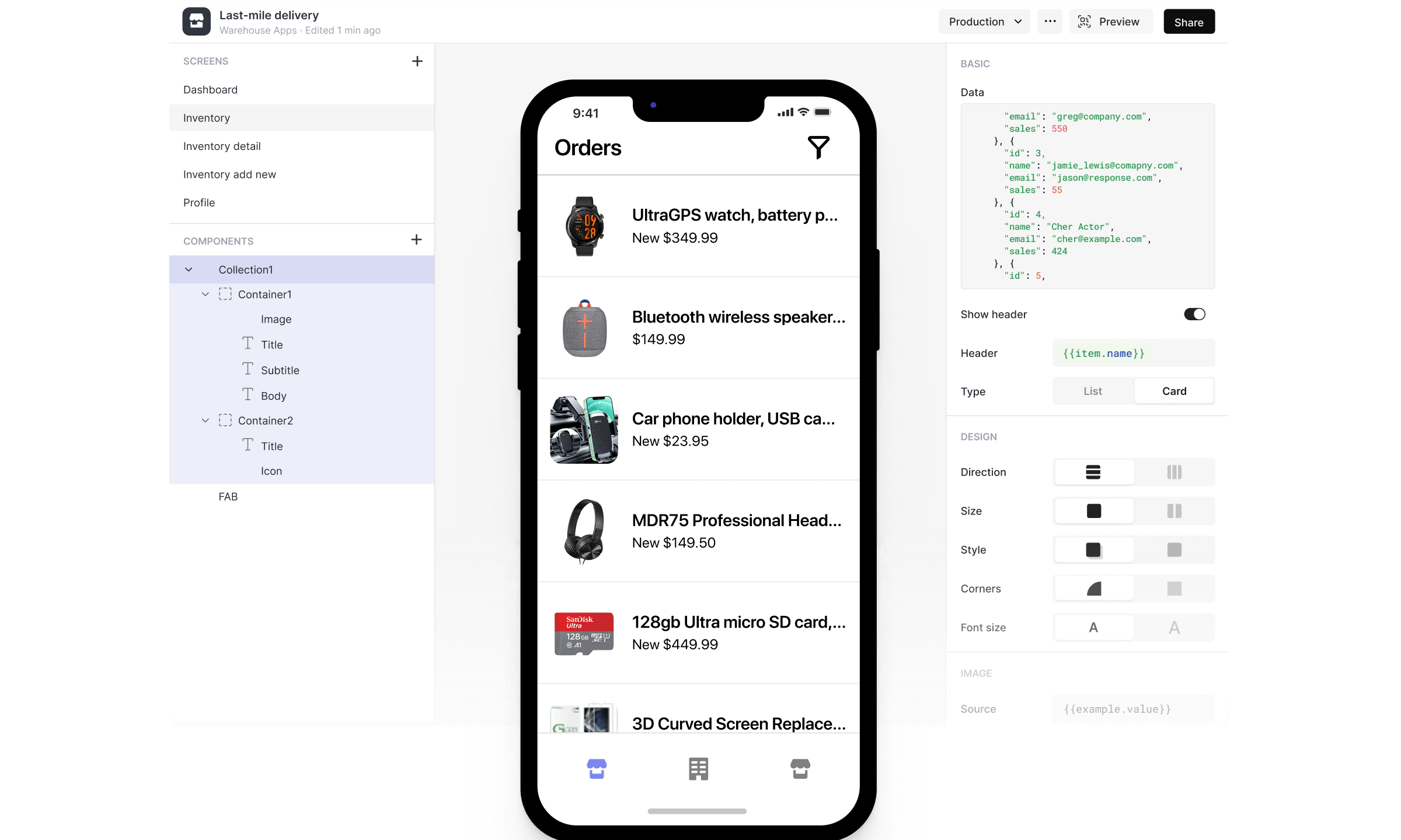 Last Mile Delivery Tracking Mobile App